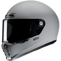 HJC UNI N.Gris Casco Integral De Estilo Clásico Para Motocicleta 