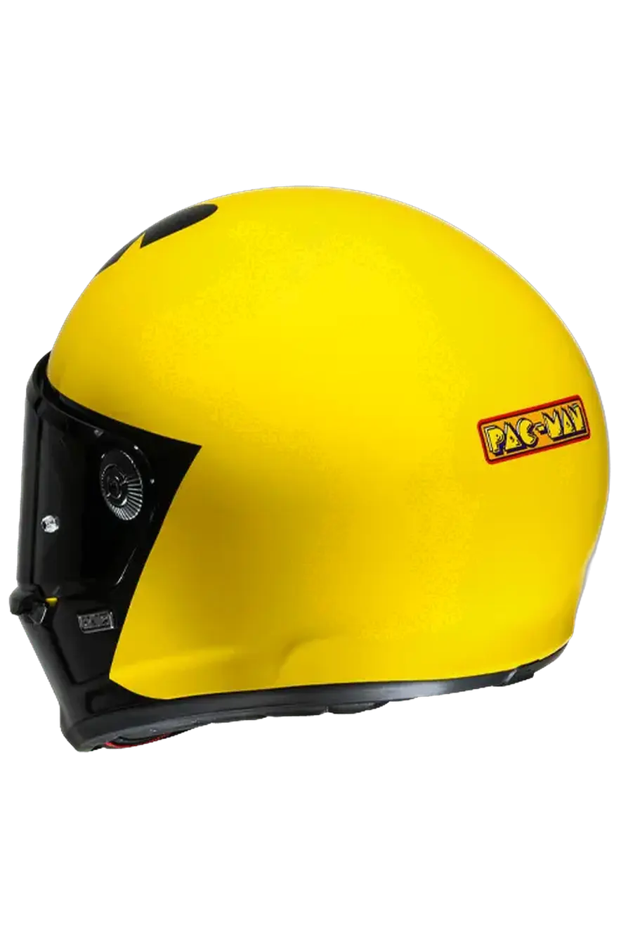 HJC V10 MC3 PAC MAN BANDAI NAMCO Stile Vintage Moto Integrali Caschi 