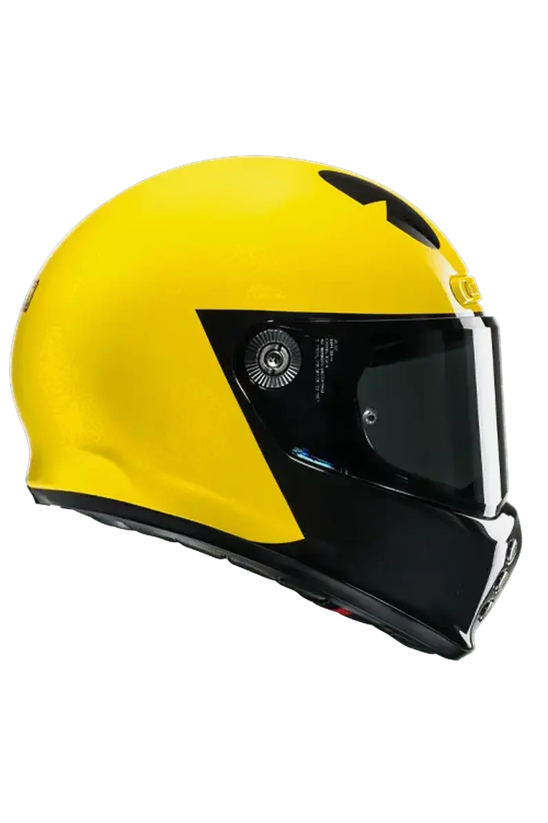 HJC V10 MC3 PAC MAN BANDAI NAMCO Stile Vintage Moto Integrali Caschi 