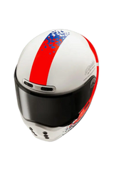 HJC V10 FQ20 RETRO MC21 Moto Integrali Vintage Stile Caschi 