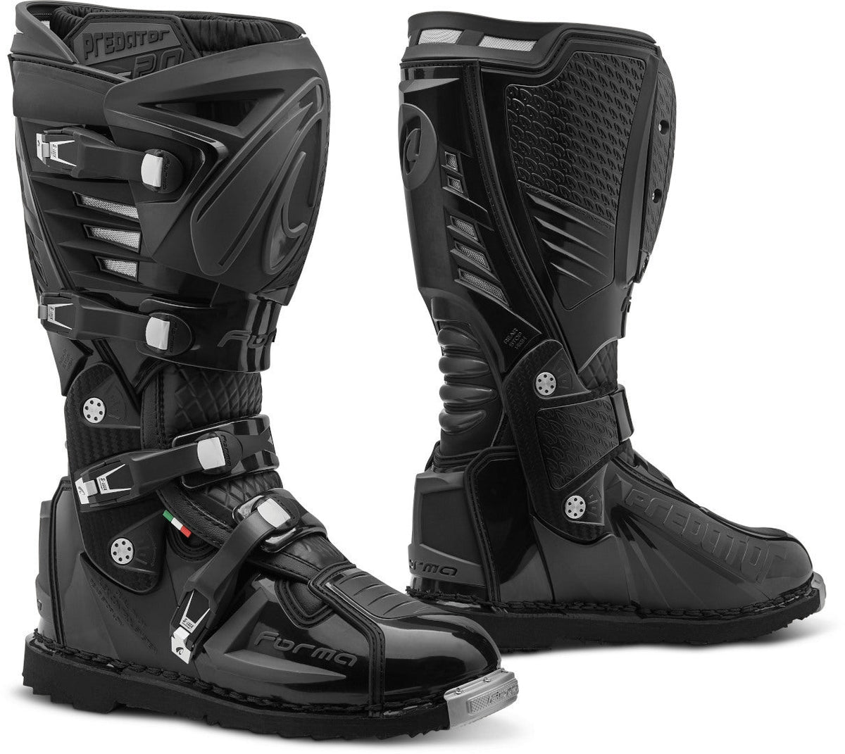 FORMA- BOTAS PREDATOR 2.0 BLACK - SECURTEX MOTOR S.L (t/a MaximoMoto)