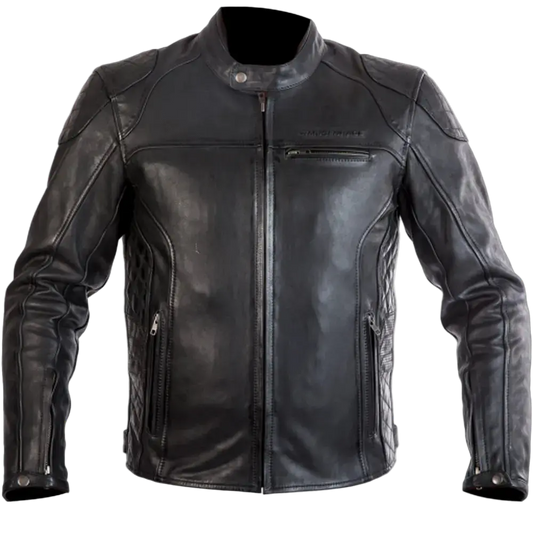 MUGENRACE LJ MNR 1873 Sakliot Motociclista Pelle Giacca Nera 