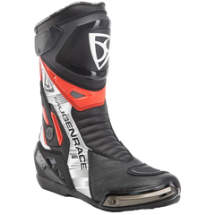 MUGANRAS BOAT-MAN-2390 PHANTOM PLUS Moto Stivali Nero Rosso 