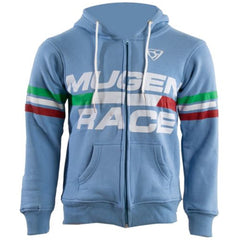 MUGENRACE H-MNR-2489 Felpa Cappuccio Cotonen Azzurro Cielo