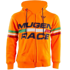 MUGENRACE H-MNR-2489 Felpa Cappuccio Cotone Arancia 