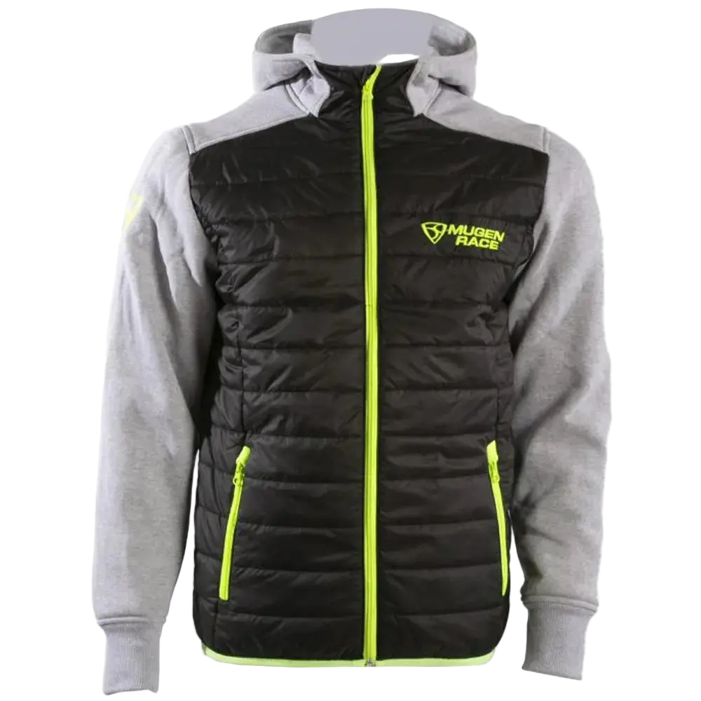 MUGENRACE H-MNR-2492 Felpa Cappuccio Cerniera 