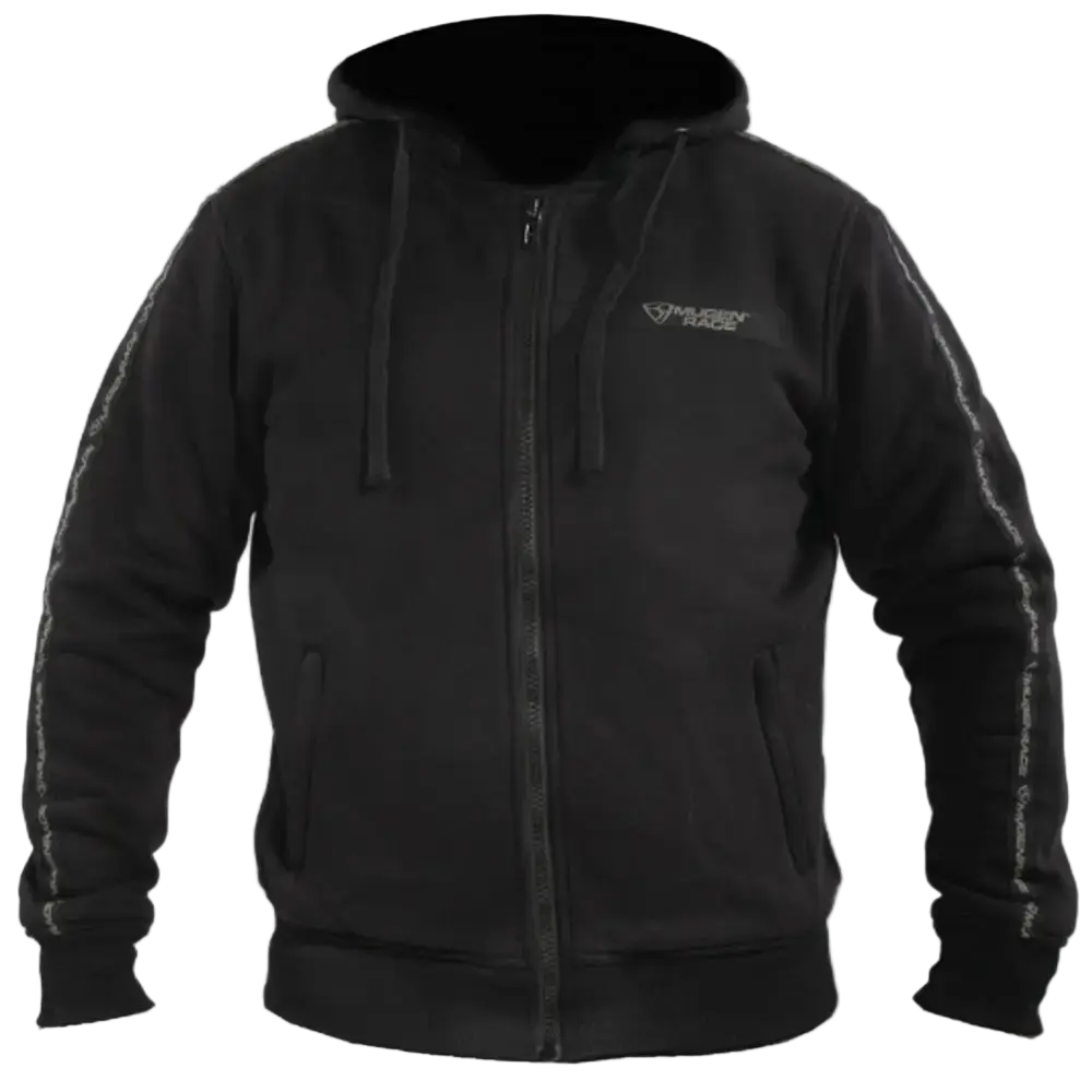 MUGENRACE SW-MNR-2366 Felpa Manyo Protezioni Nero 