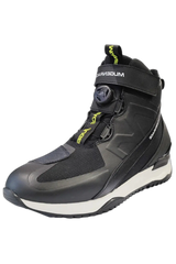 MUGENRACE BOT-MNR-2461 Stopee Scarpe Moto Neri Giallo Fluo 