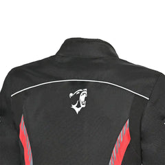 Bela Bradley Rosso Giacca Tessile da Moto back shoulder