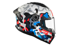 MT Stinger 2 Yozu Caschi Integrali Da Moto Blu / Bianco 