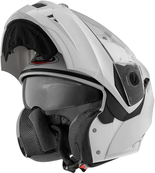 CABERG DUKE 2 Moto Flip Front Modulare Caschi Bianco Metallico
