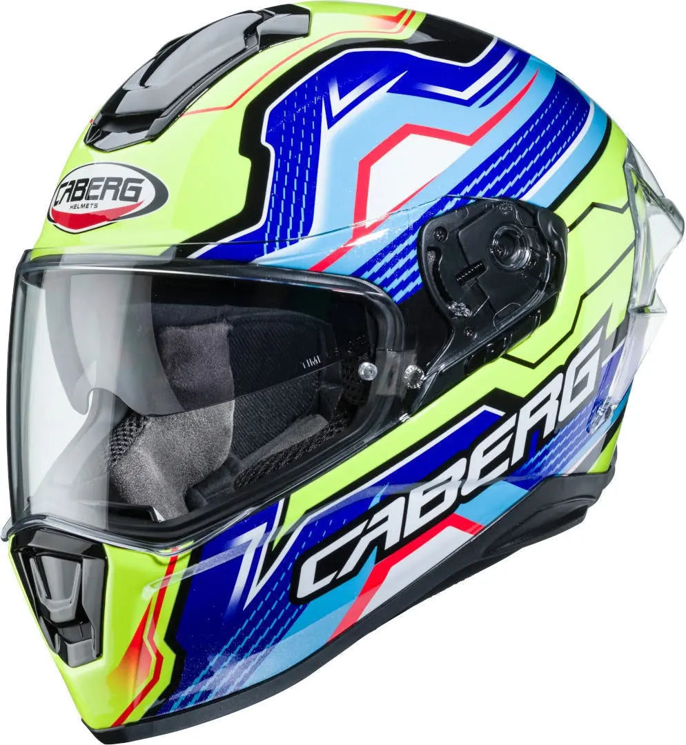 CABERG DRIFT EVO LB29 Moto Integrali Caschi Nero Giallo Fluo Blu
