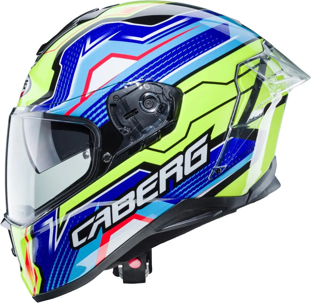 CABERG DRIFT EVO LB29 Moto Integrali Caschi Nero Giallo Fluo Blu