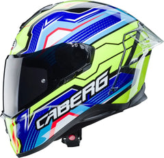 CABERG DRIFT EVO LB29 Moto Integrali Caschi Nero Giallo Fluo Blu