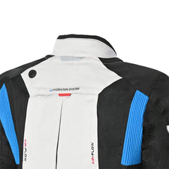 Bela Transformer Giacca Touring Grigio / Nero / Blu back shoulder