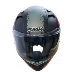 SMK STELLAR SWANK MADA672 MOTO INTEGRALE CASCHI OPACO NERO ROSSO GRIGIO 