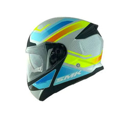 SMK GULLWING SUPERTOUR MA264 MOTO MODULARE CASCHI GRIGIO BLU GIALLO