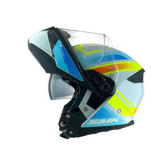 SMK GULLWING SUPERTOUR MA264 MOTO MODULARE CASCHI GRIGIO BLU GIALLO