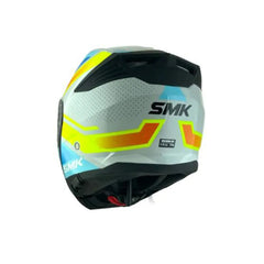 SMK GULLWING SUPERTOUR MA264 MOTO MODULARE CASCHI GRIGIO BLU GIALLO