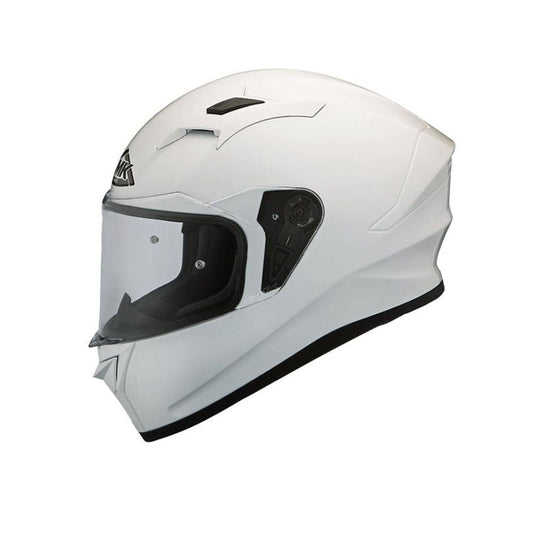 SMK STELLAR GL100 MOTO INTEGRALE CASCHI OPACO BIANCO 