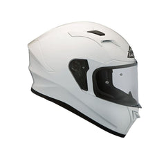 SMK STELLAR GL100 Moto Integrale Caschi Opaco Bianco