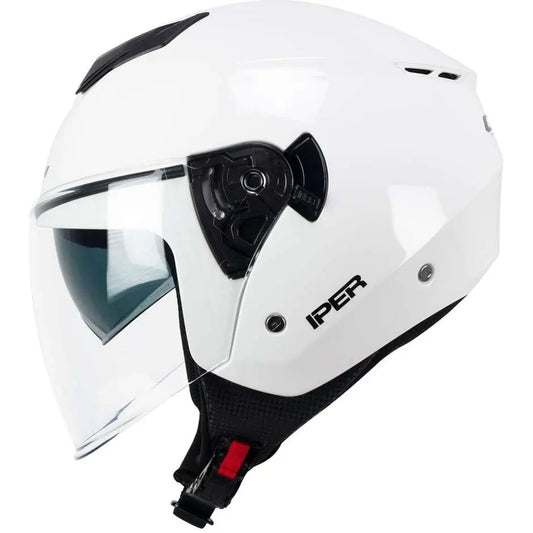 IPER 126A MONO  con visiera Bianco 