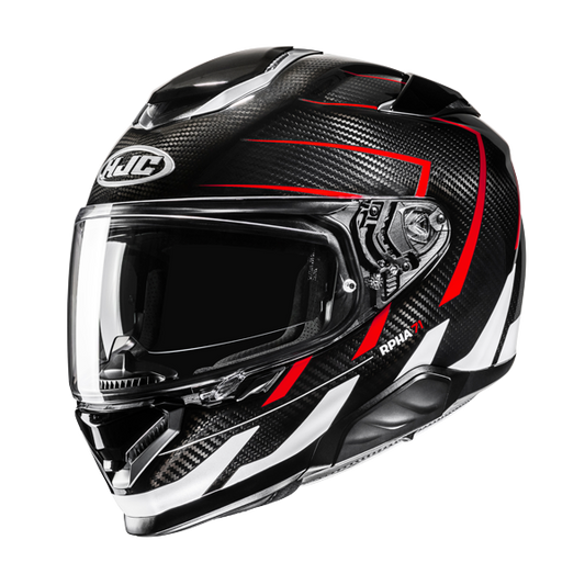 HJC RPHA 71 CARBON CANO MC1  Moto Turismo Sportivo Integrali Caschi