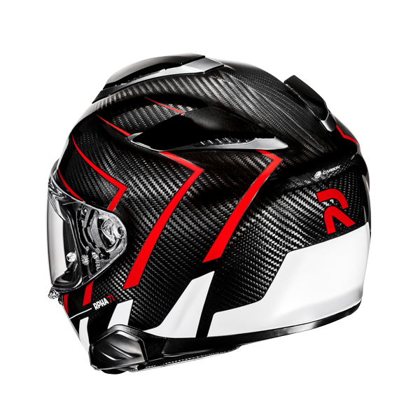 HJC RPHA 71 CARBON CANO MC1  Moto Turismo Sportivo Integrali Caschi