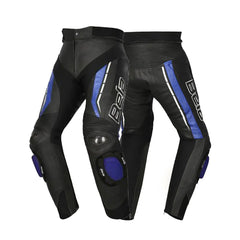 Bela Rocket Nero BLU UOMO Pantalone (Pelle Di Canguro Mix) 