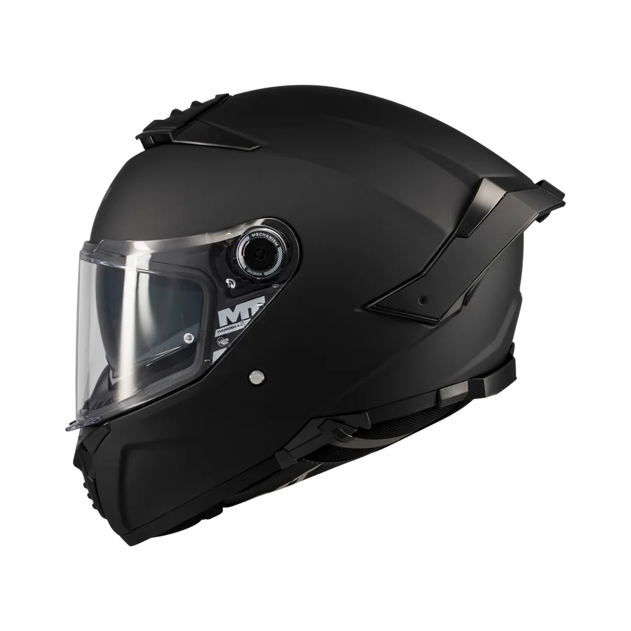 MT CASCO INTEGRAL DE MOTO FF118 SV THUNDER 4 SV PURE A1 MATE NEGRO 