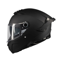 MT CASCO INTEGRAL DE MOTO FF118 SV THUNDER 4 SV PURE A1 MATE NEGRO 