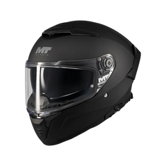 MT CASCO INTEGRAL DE MOTO FF118 SV THUNDER 4 SV PURE A1 MATE NEGRO 