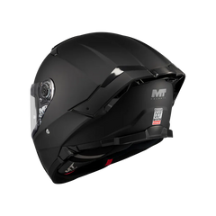MT CASCO INTEGRAL DE MOTO FF118 SV THUNDER 4 SV PURE A1 MATE NEGRO 
