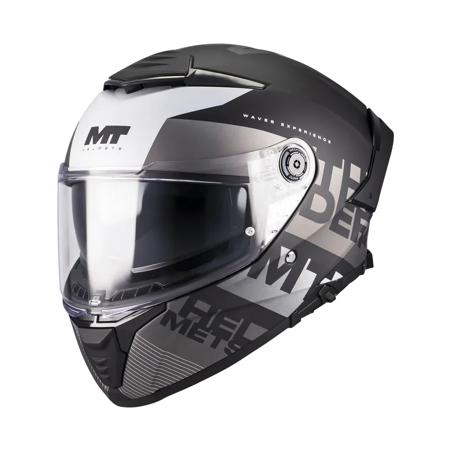 MT CASCO Thunder 4 SV Waves DE MOTO B2 Mate 