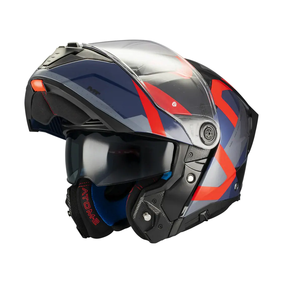MT Helmets FU404SV ATOM 2 SV DEXTER B15 CASCHI BRILLANTE 