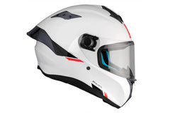 MT Targo S Solid A0 blanco perlado Casco integral deportivo para motocicleta - CASCO