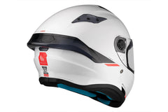 MT Targo S Solid A0 blanco perlado Casco integral deportivo para motocicleta - CASCO