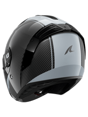 SHARK RS JET CARBON SKIN Carbonio Argento Caschi 
