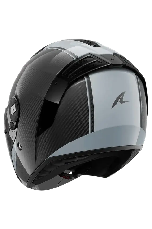 SHARK RS JET CARBON SKIN Carbonio Argento Caschi 