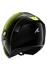 SHARK RS Moto Jet Caschi Nero Giallo Argento 
