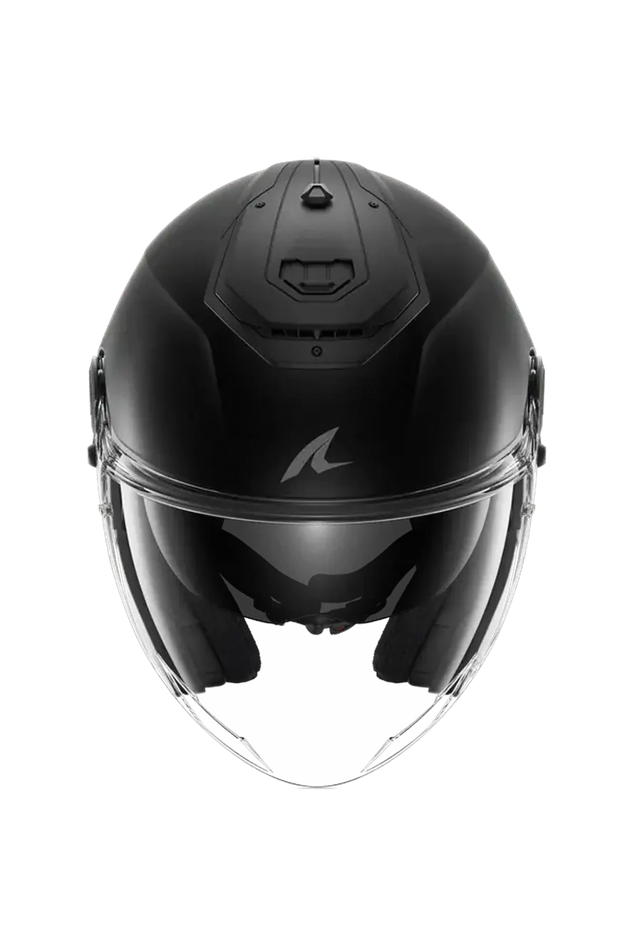 SHARK RS JET BLANK Aperto Jet Caschi Nero Opaco 