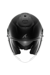 SHARK RS JET BLANK Aperto Jet Caschi Nero Opaco 