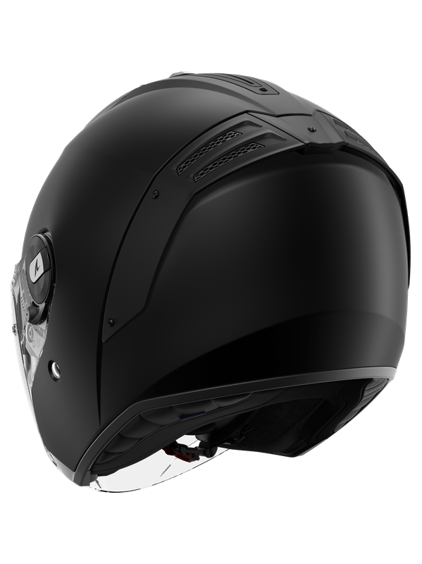 SHARK RS JET BLANK Aperto Jet Caschi Nero Opaco