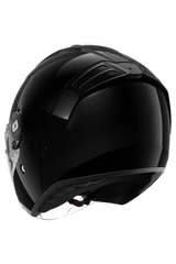 SHARK RS Casco Blank Moto Jet Viso Aperto Nero 