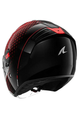 SHARK RS Jet Stride Moto Caschi Nero Antracite Rosso 
