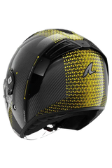 SHARK JET CARBON IKONIK Carbon Moto Jet Caschi Cromo Oro 