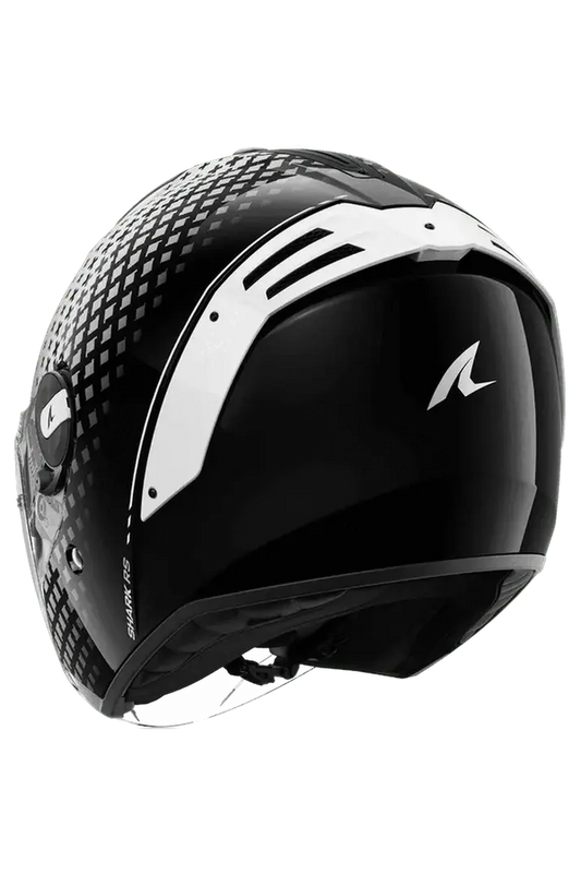 SHARK Rs Jet Stride Moto Aperta Caschi Nero Bianco – Yamoto.it