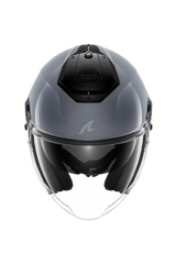 SHARK RS Jet Aperto Caschi Argento pistola 
