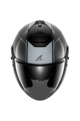 SHARK RS JET CARBON SKIN Carbonio Argento Caschi 