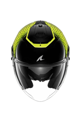 SHARK RS Moto Jet Caschi Nero Giallo Argento 